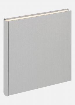 Walther Cloth Album Grey - 22.5x24 cm (40 White pages / 20 sheets)