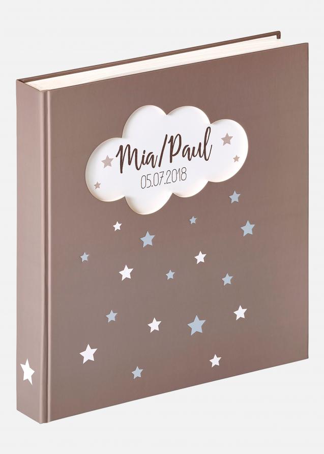 Walther Magical Baby Album Grey - 25.7x29.2 cm (50 White pages / 25 sheets)