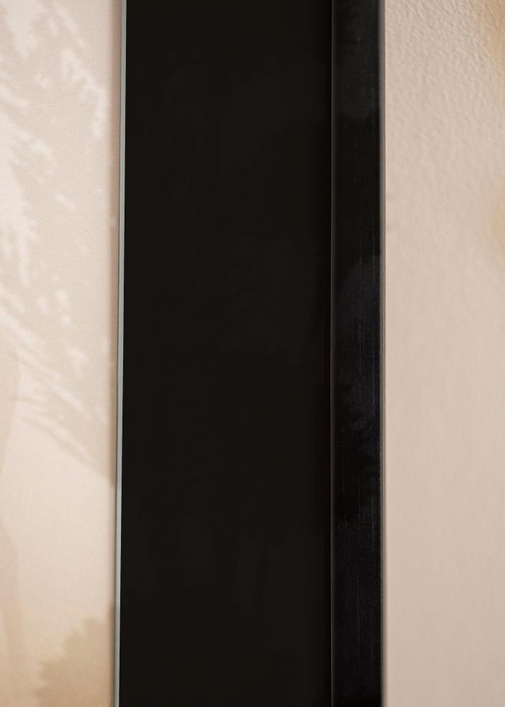 Ram med passepartou Frame Galant Black 30x40 cm - Picture Mount Black 21x30 cm