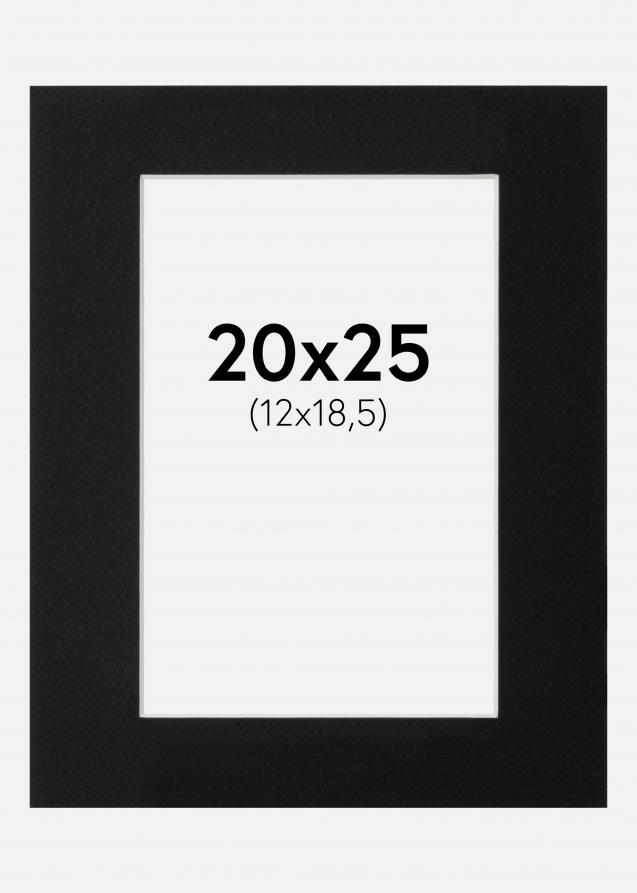 Artlink Mount Black Standard (White Core) 20x25 cm (12x18,5)