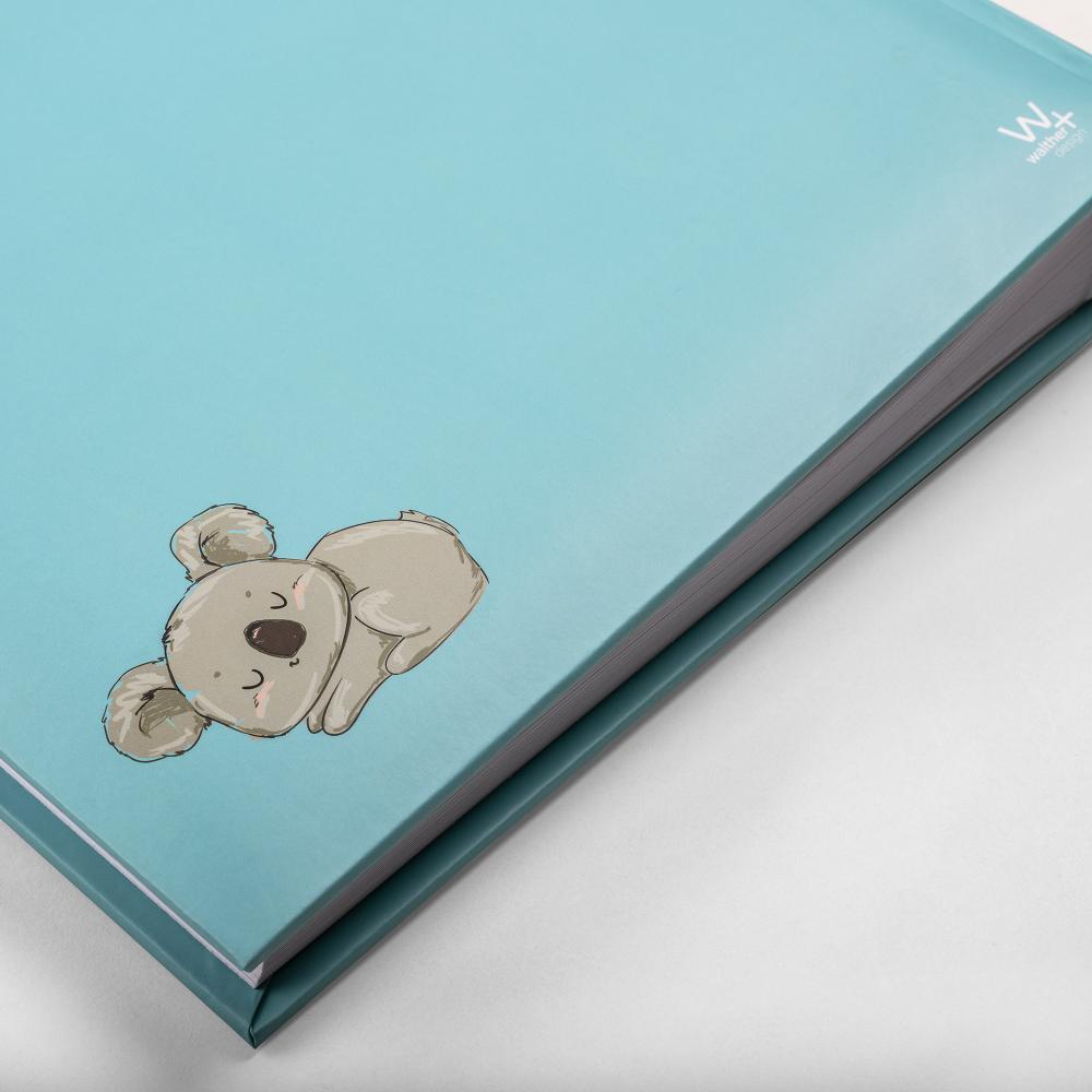 Walther Dreamer Baby Album Turquoise - 22.5x24 cm (80 White pages / 40 sheets)