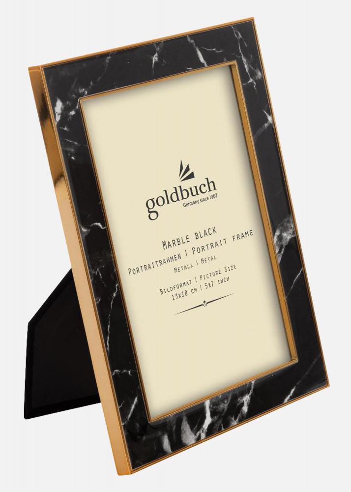 Goldbuch Frame Marble Black 13x18 cm