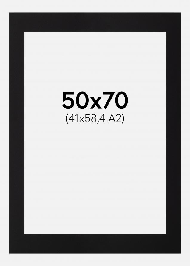 Artlink Mount Black Standard (White Core) 50x70 cm (41x58.4 - A2)