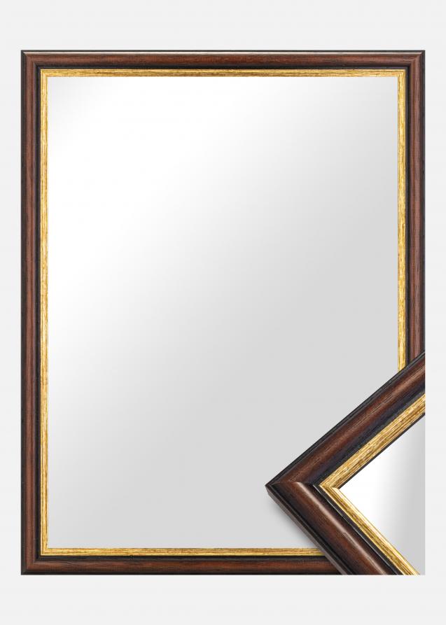 Spegelverkstad Mirror Siljan Brown - Custom Size