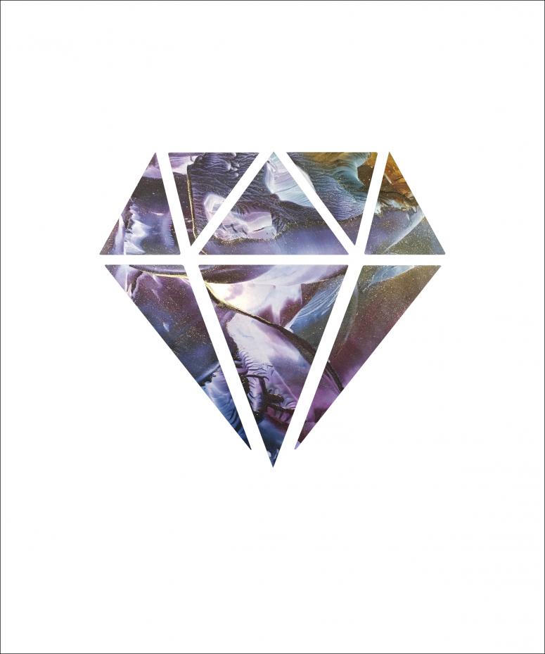 Bildverkstad Diamond night Poster
