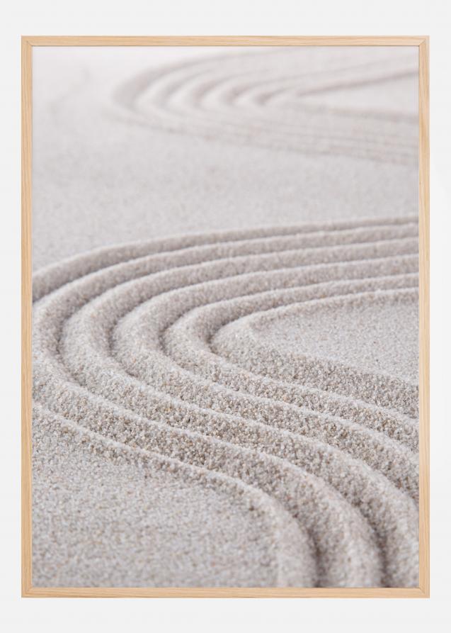 Bildverkstad Trace Sand Poster
