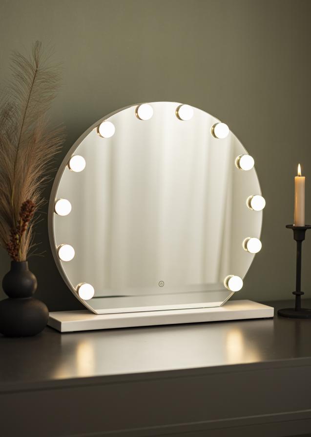 KAILA KAILA Make-up mirror V White - 50x48 cm