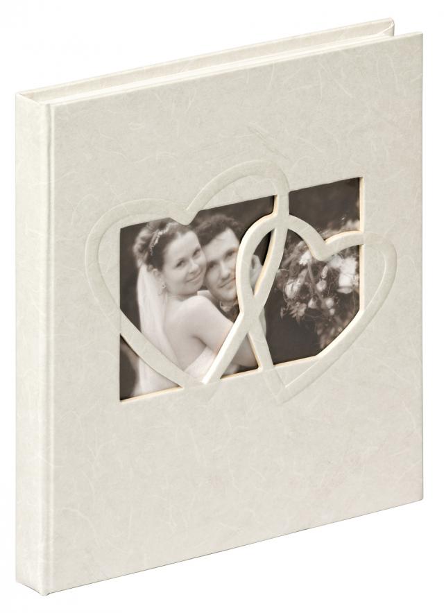 Walther Sweet Heart Guestbook - 23x25 cm (144 White pages / 72 sheets)