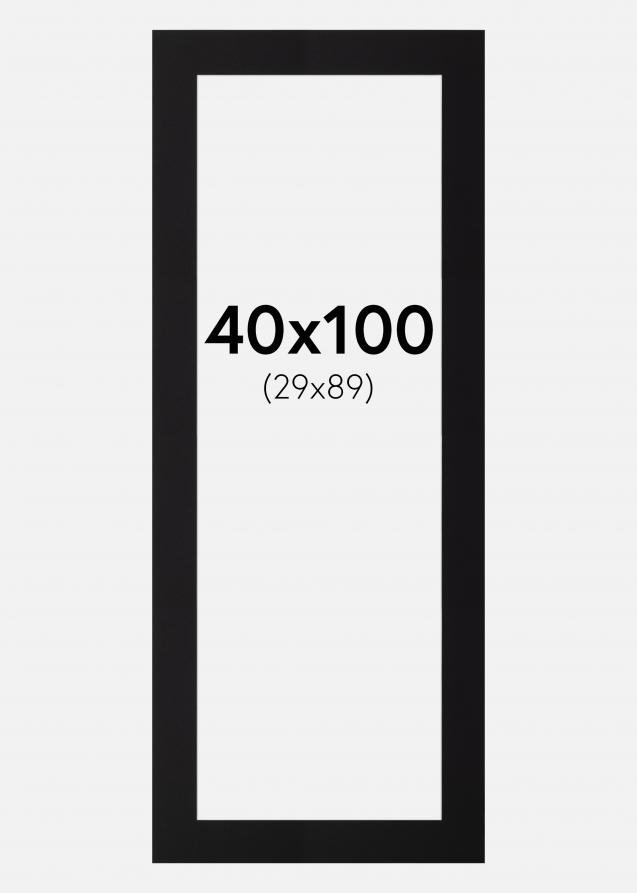 Artlink Mount Black Standard (White Core) 40x100 cm (29x89)