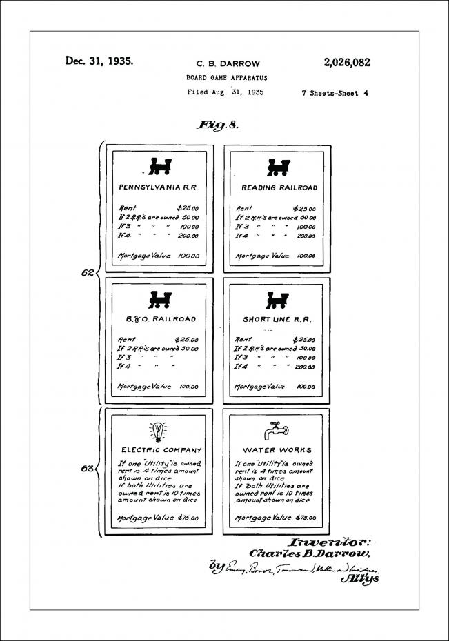 Bildverkstad Patent drawing - Monopoly III