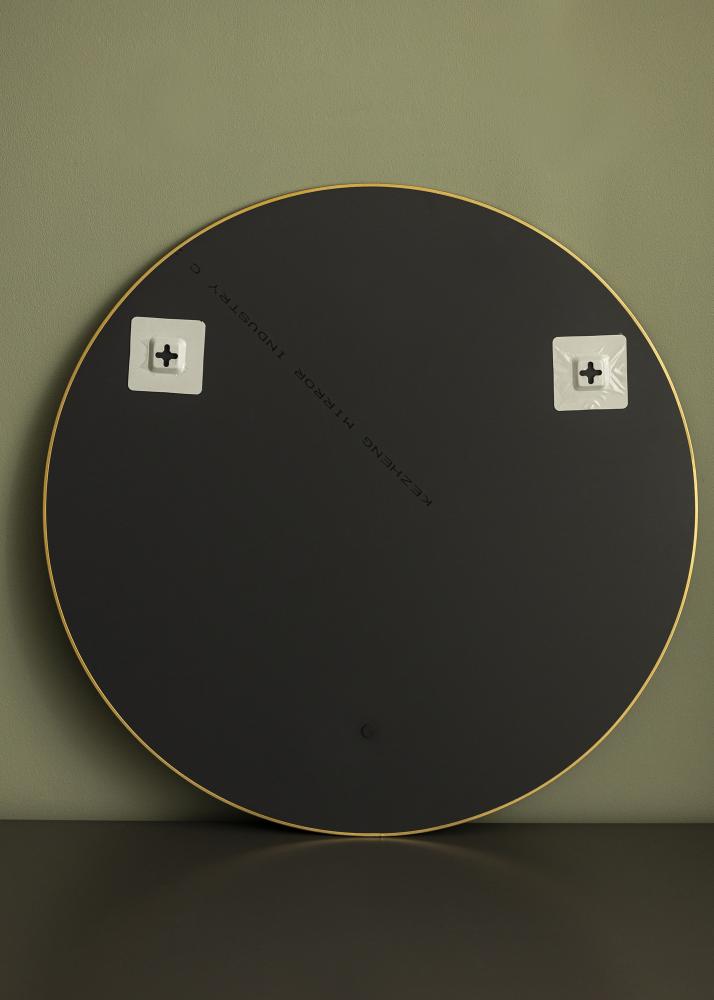 KAILA KAILA Round Mirror - Thin Brass 60 cm 