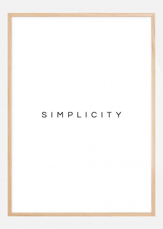 Lagervaror egen produktion Simplicity Poster