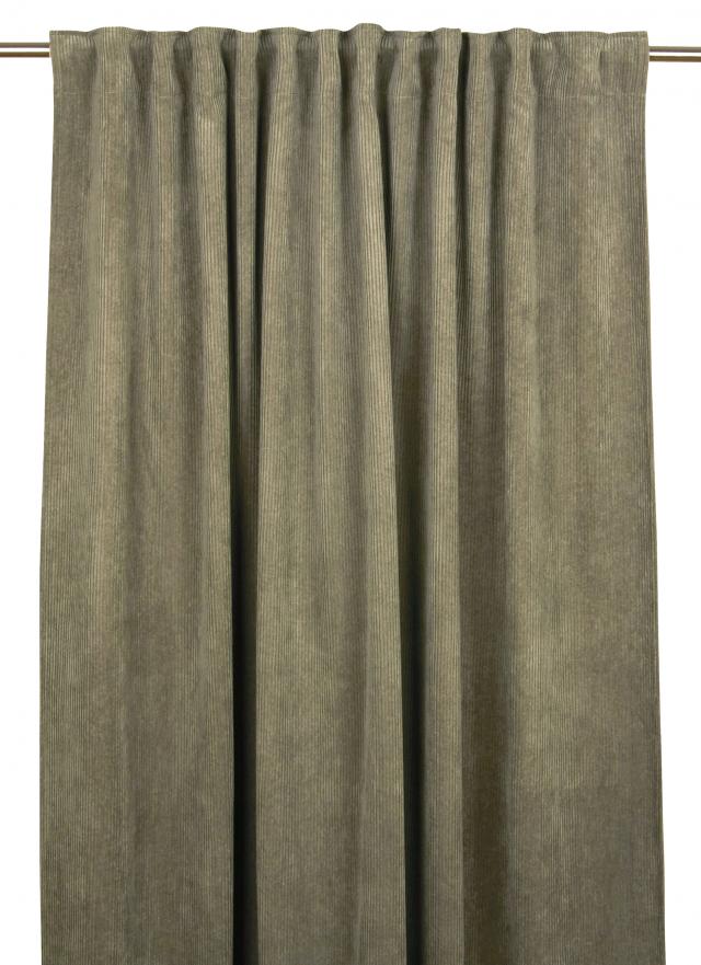 Fondaco Multiway Curtains Chester - Khaki Green 2-pack