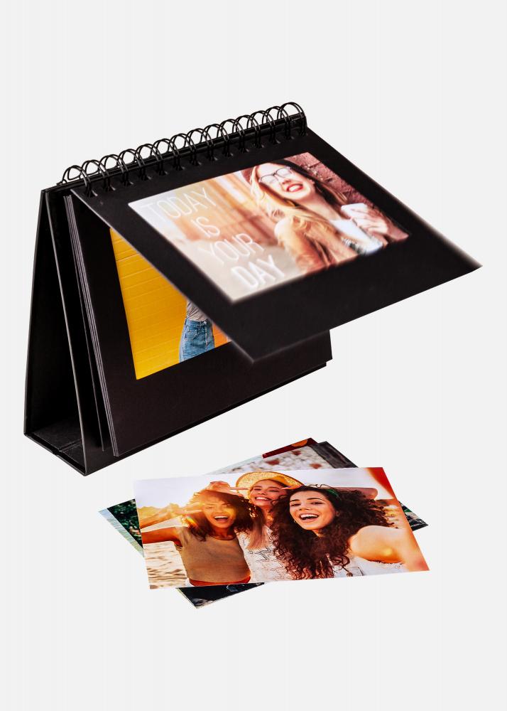 Walther Spiral Photo Frame Black - 12 Pictures 10x15 cm