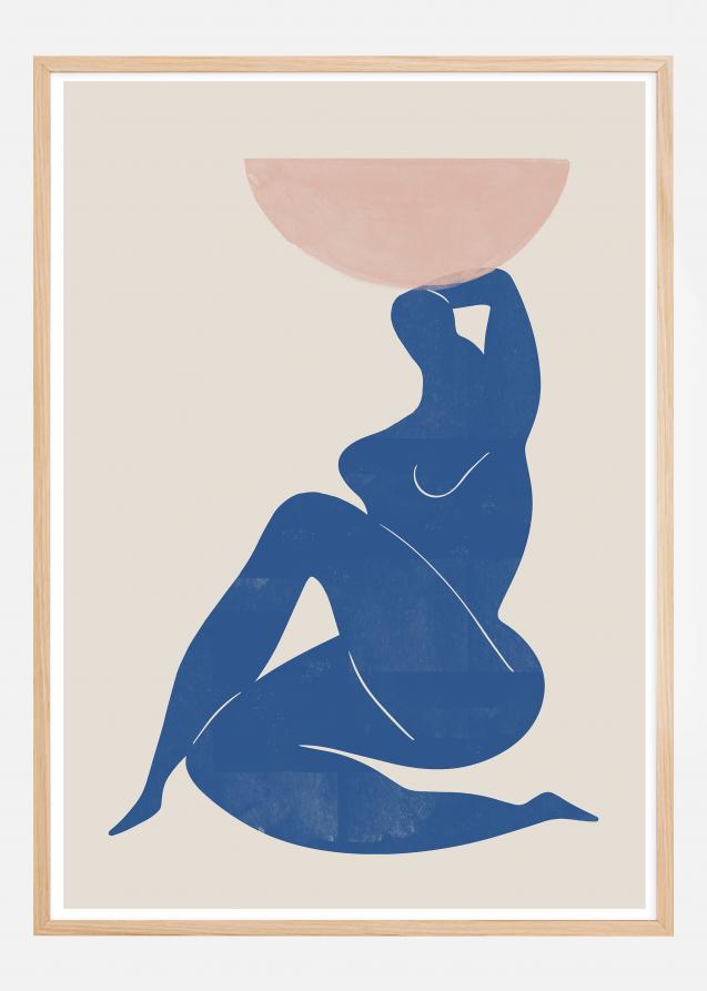 Bildverkstad Vase and Woman Poster