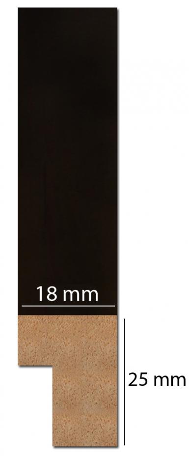 Estancia Frame Exclusive Black 30x30 cm