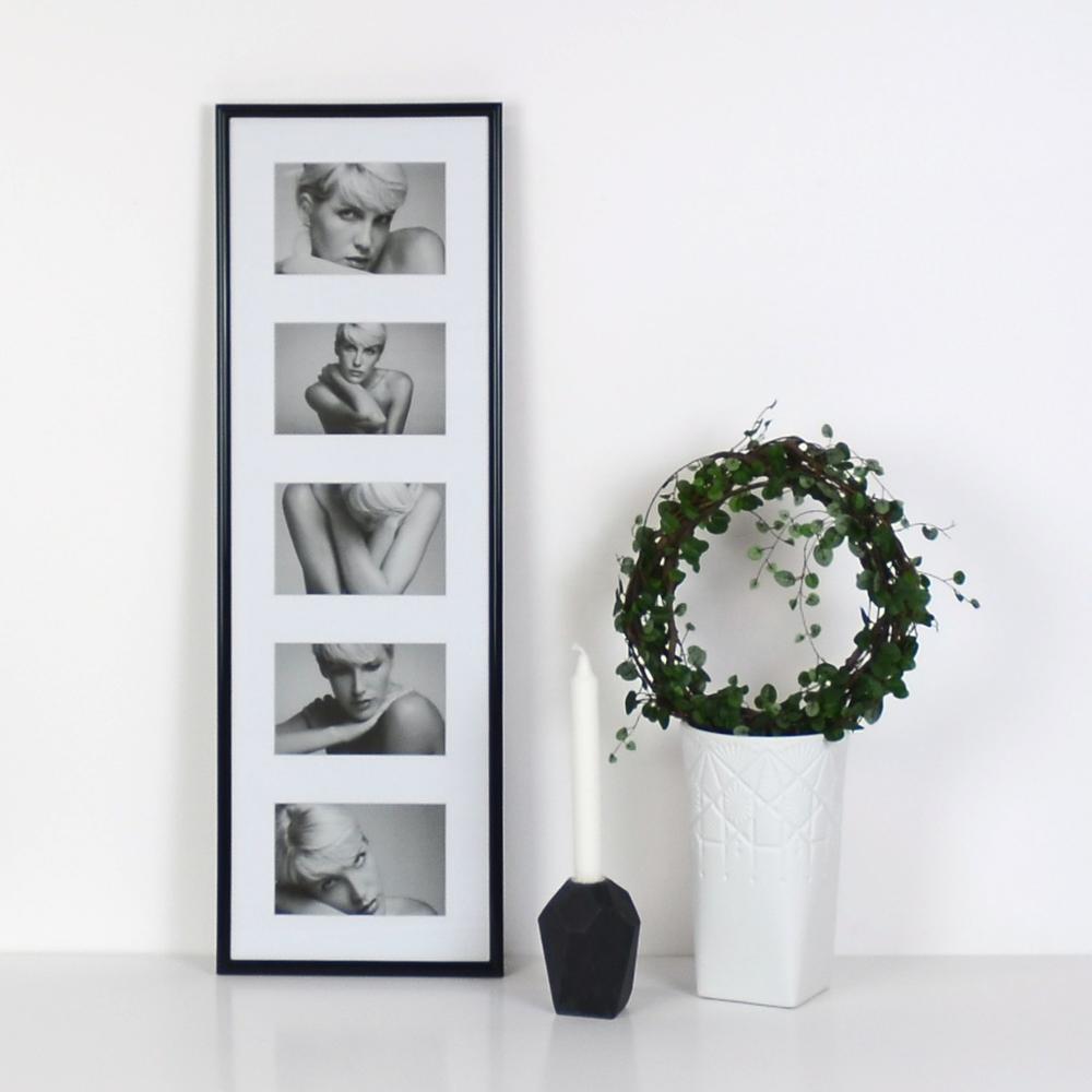 Walther Galeria Collage frame Black - 5 Pictures (10x15 cm)