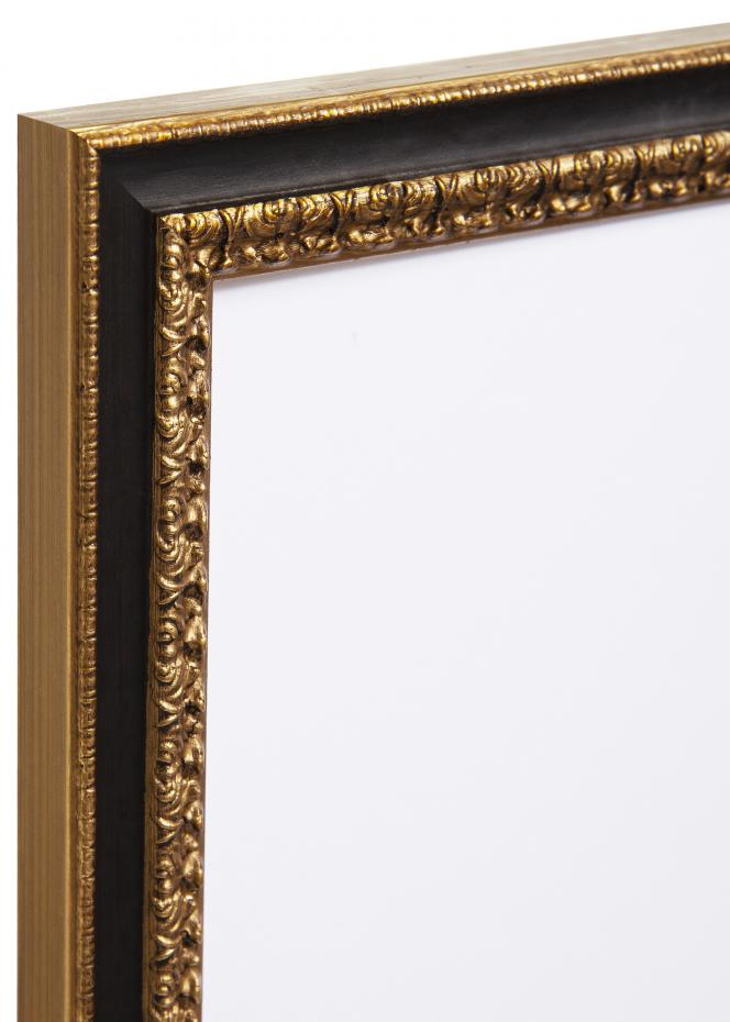Ramverkstad Mirror Drottningholm Gold II - Custom Size