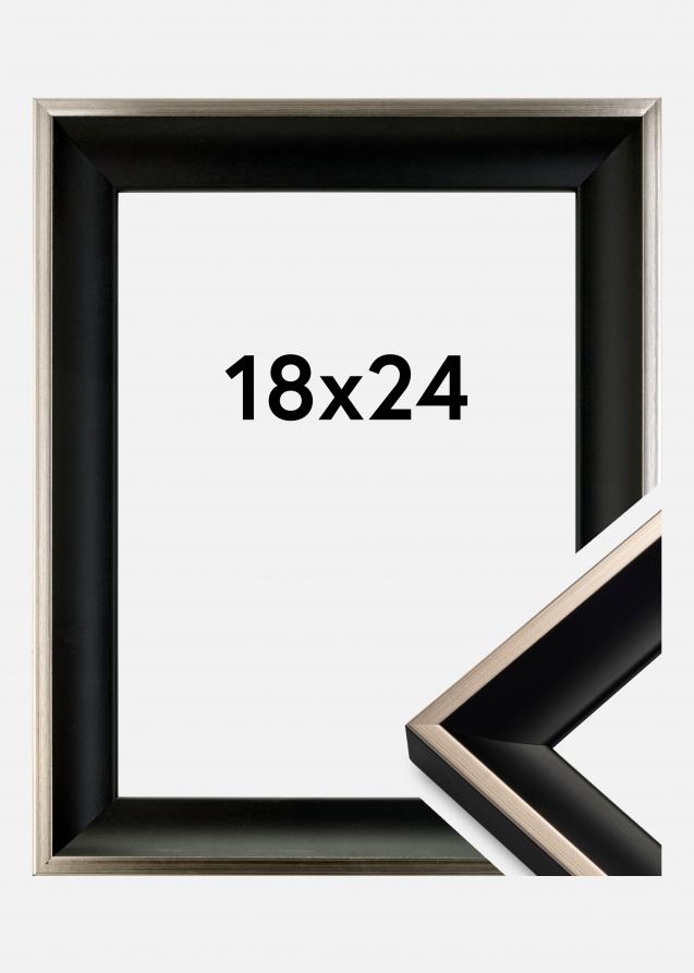 Galleri 1 Frame Öjaren Acrylic glass Black-Silver 18x24 cm