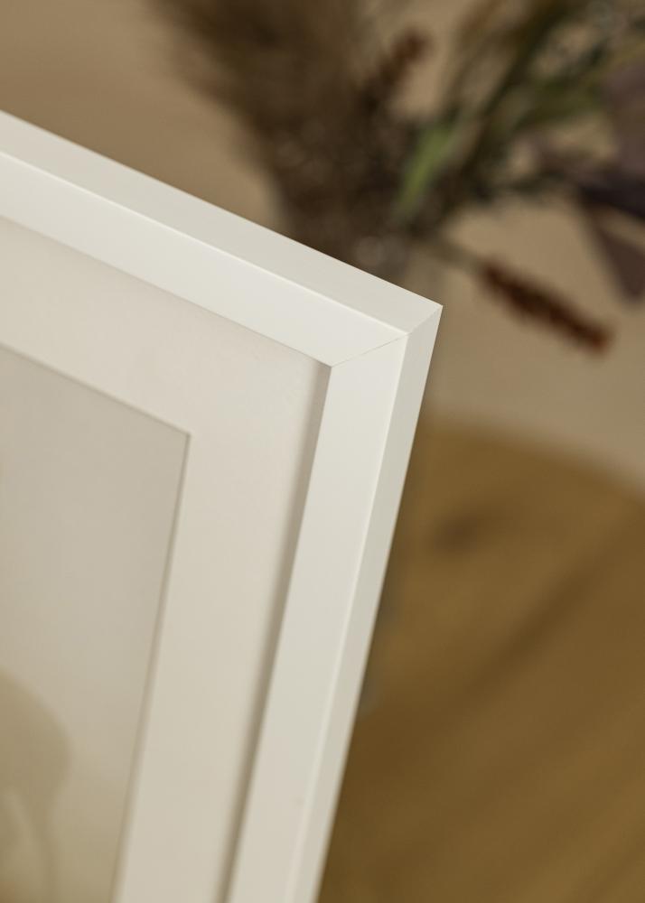 Galleri 1 Frame Blocky Acrylic Glass White 82x112 cm