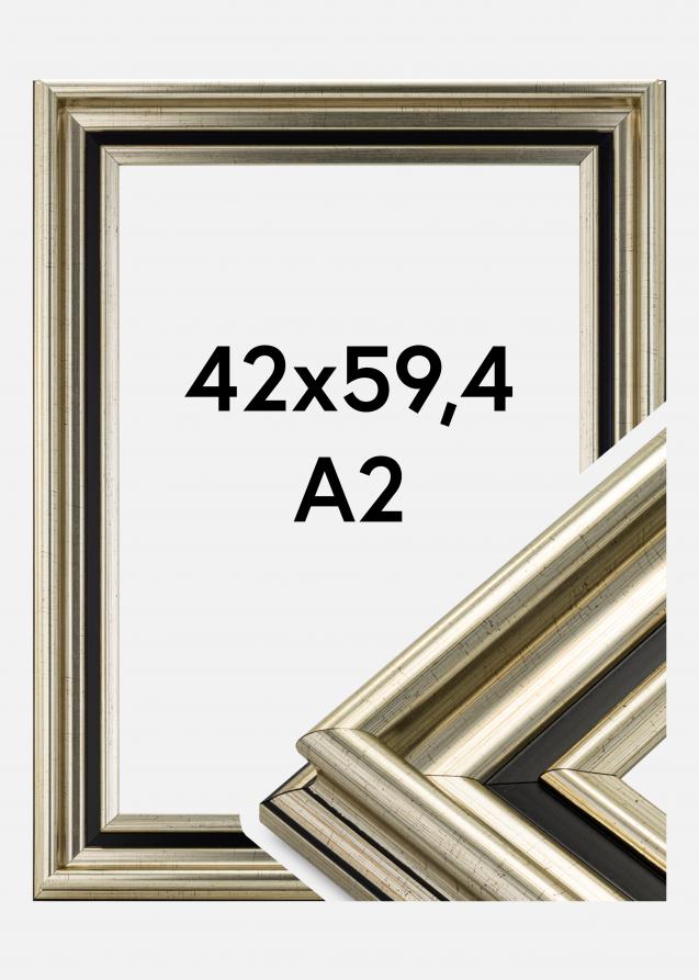 Ramverkstad Frame Gysinge Premium Silver 42x59,4 cm (A2)