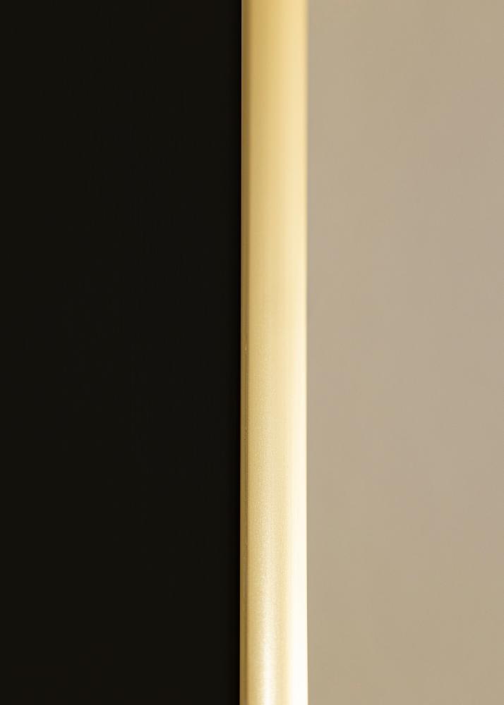 Ram med passepartou Frame New Lifestyle Gold 70x100 cm - Picture Mount Black 62x93 cm