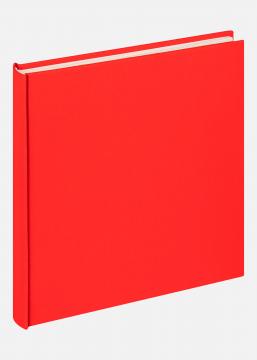 Walther Cloth Album Red - 22.5x24 cm (40 White pages / 20 sheets)