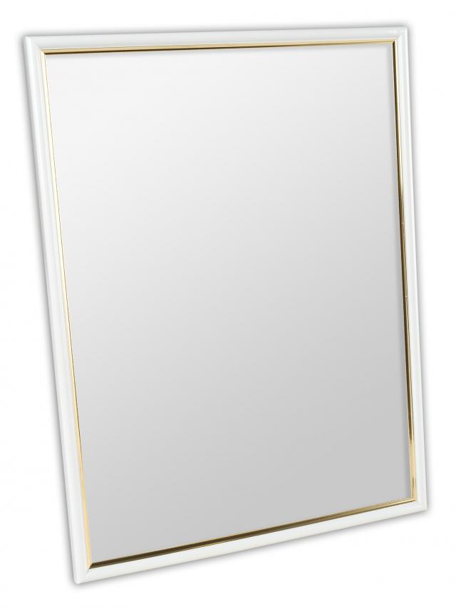 Spegelverkstad Mirror Jazz White - Custom Size