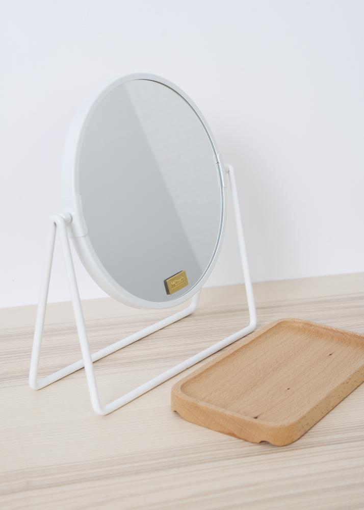 Hbsch Table mirror Tray White