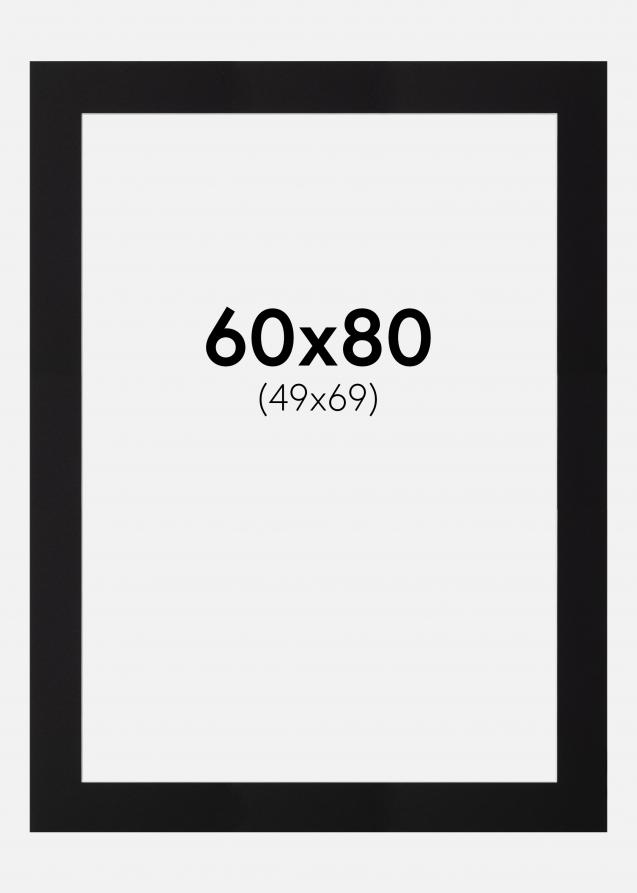 Artlink Mount Black Standard (White Core) 60x80 cm (49x69)