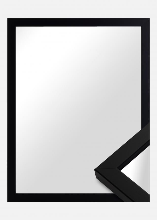 Spegelverkstad Mirror Blocky Black - Custom Size
