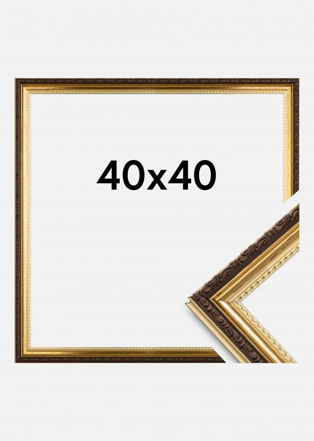 Galleri 1 Frame Abisko Acrylic glass Gold 40x40 cm
