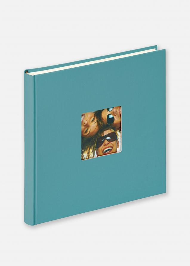 Walther Fun Album Turqouise - 26x25 cm (40 White pages / 20 sheets)