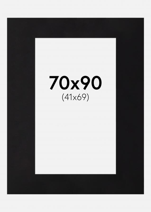 Galleri 1 Mount Canson Black (White Core) 50x80 cm (41x69)