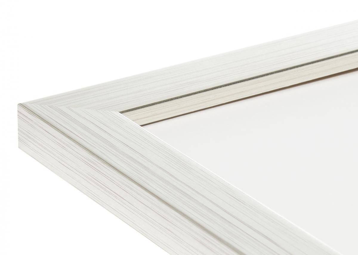 Buy Frame Silver Wood 24x36 inches (60.94x91.44 cm) here - BGASTORE.UK