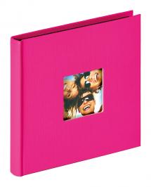 Walther Fun Album Pink - 18x18 cm (30 Black pages / 15 sheets)