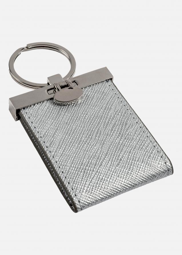 Walther PAC Key Ring Silver for 2 Pictures 3.5x4.5 cm