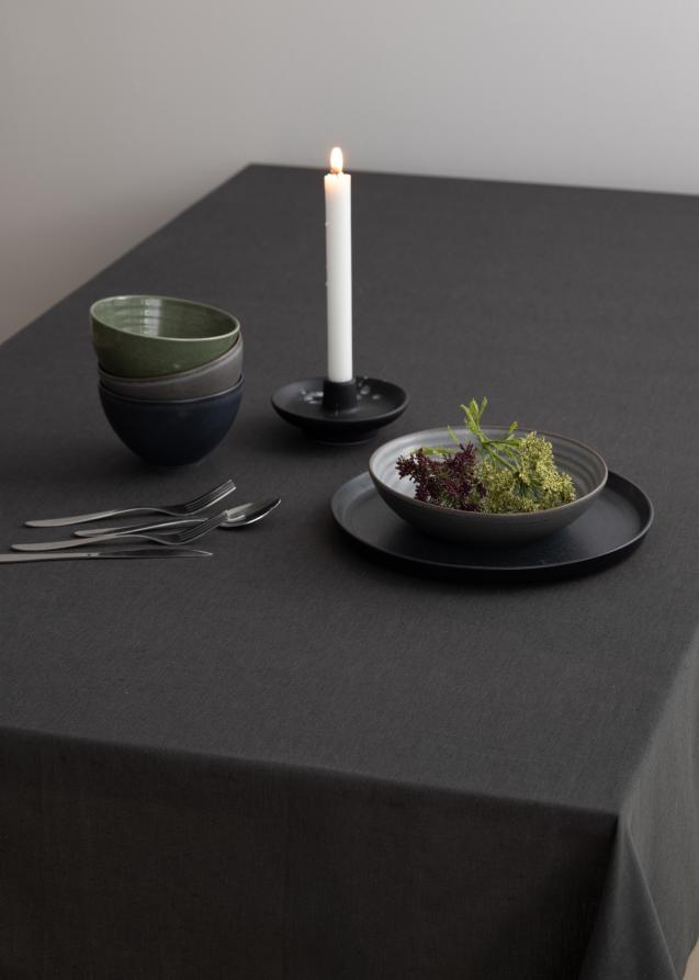 Svanefors Tablecloth Ingrid - Grey 140x250 cm