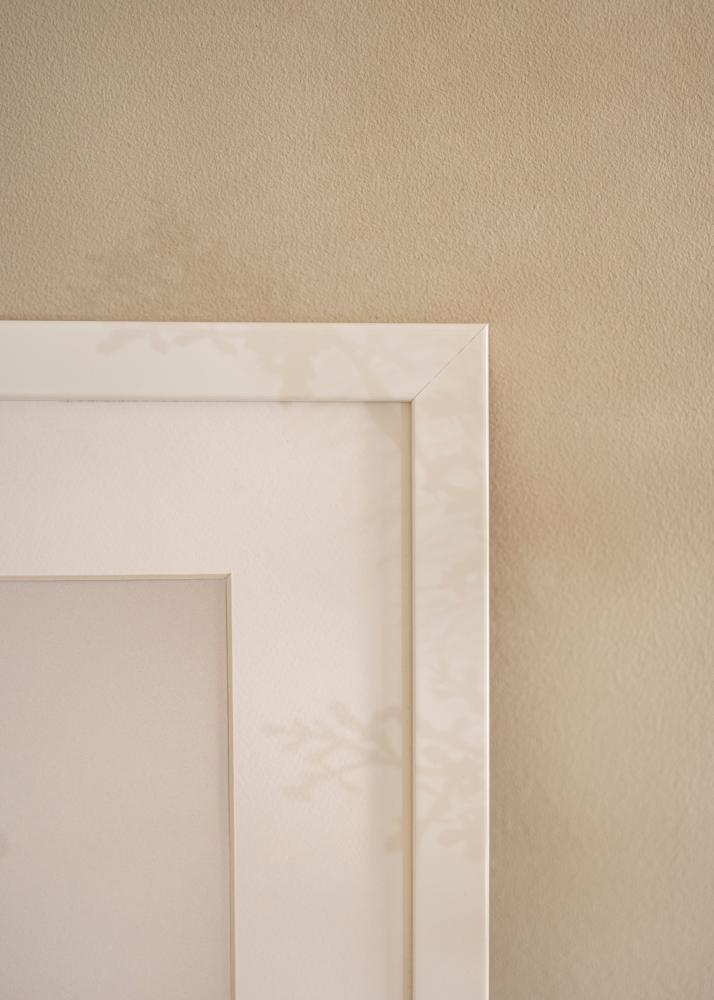 Ramverkstad Frame White Wood Glossy - Custom Size