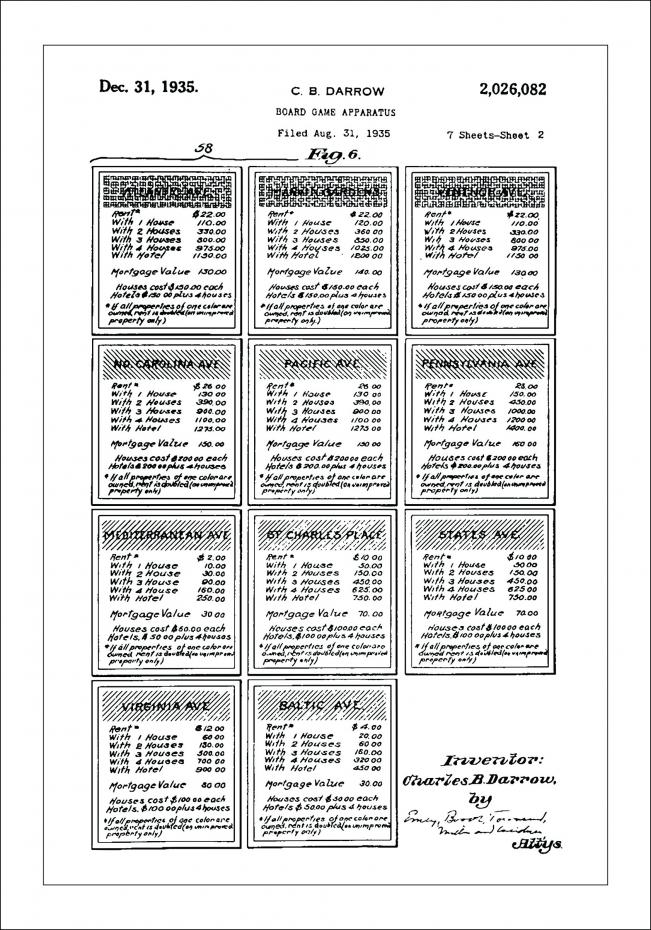 Bildverkstad Patent drawing - Monopoly II