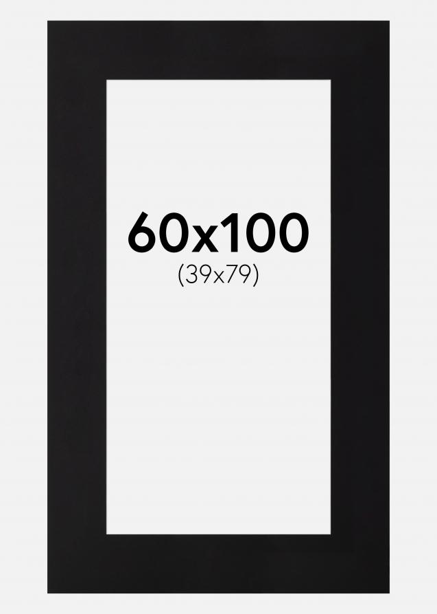 Artlink Mount Black Standard (White Core) 60x100 cm (39x79)