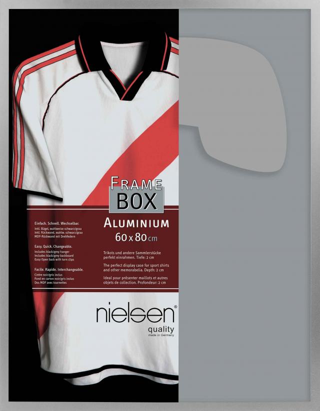 Konstlist - Nielsen Frame Nielsen Box II Silver 60x80 cm