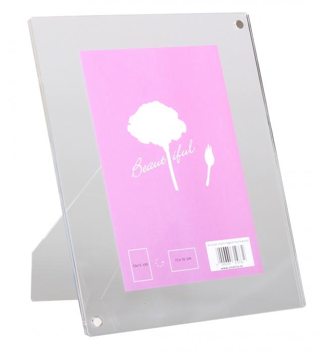 Estancia Acrylic picture frame - 15x20 cm - Magnet with stand