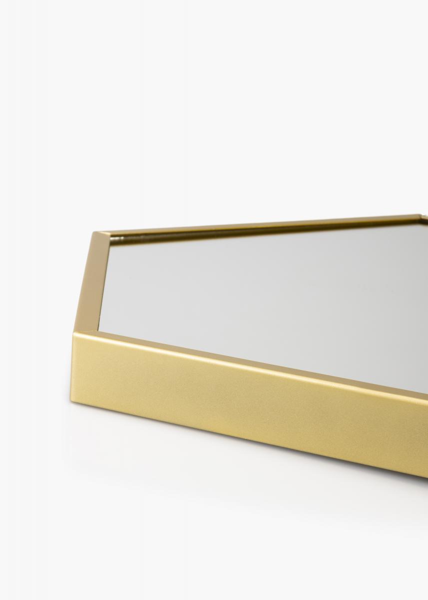 KAILA KAILA Mirror Hex Chain - Gold 39x45 cm