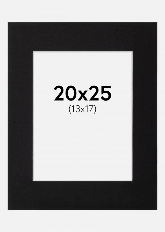 Galleri 1 Mount Canson Black (White Core) 20x25 cm (13x17)