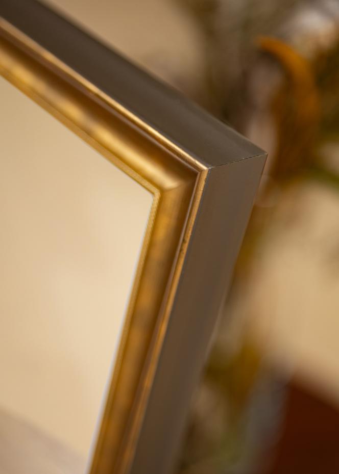 Ramverkstad 60x90 Ombud Mirror shammar AntiqueGold - Custom Size