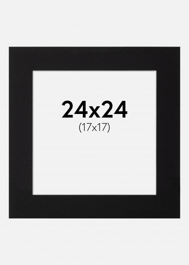 Artlink Mount Black Standard (White Core) 24x24 cm (17x17)