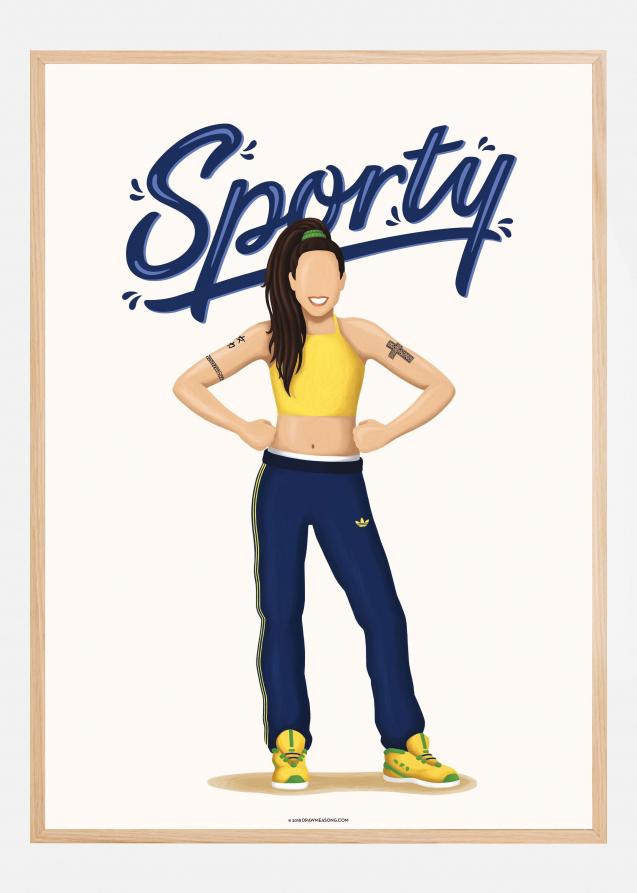 Bildverkstad Sporty Spice Poster