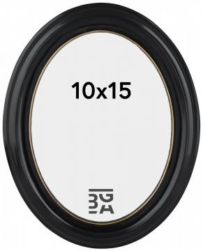 Estancia Eiri Mozart Oval Black 10x15 cm