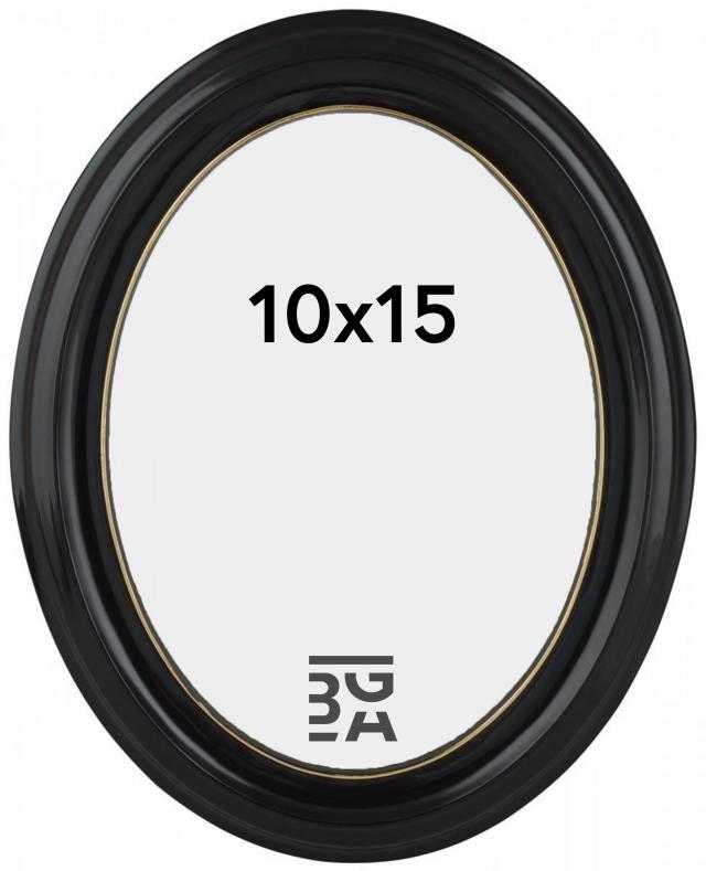 Estancia Eiri Mozart Oval Black 10x15 cm